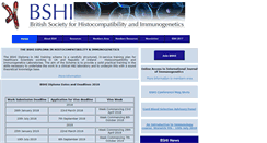 Desktop Screenshot of bshi.org.uk