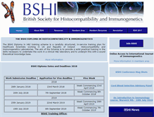 Tablet Screenshot of bshi.org.uk